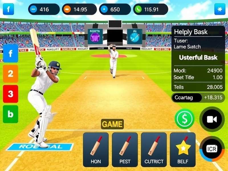 Indian Crick Hero feature showcase with multiple game modes