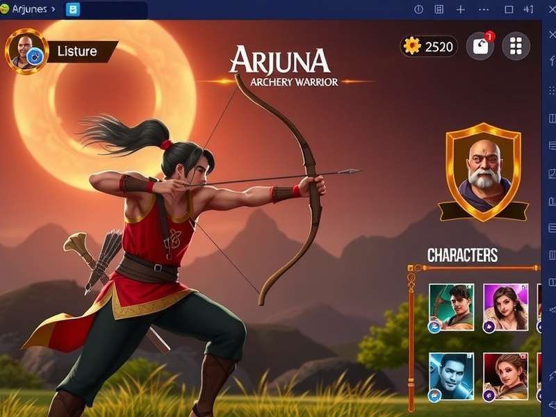 Arjuna S Archery Warrior features showcase