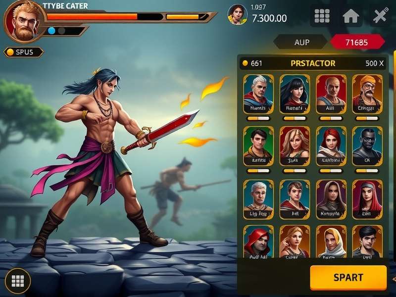 Bengaluru Warrior Legend gameplay screenshot showing character combat