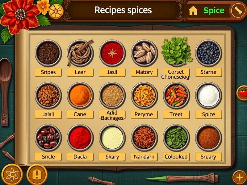 Recipe creation in Desi Spice Explorer