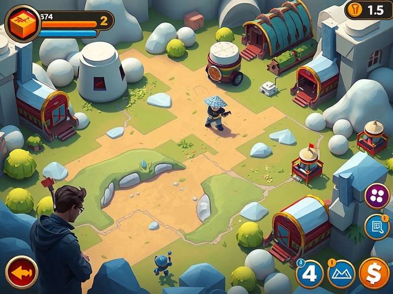 Pant S Power Pack gameplay screenshot showing dynamic environments