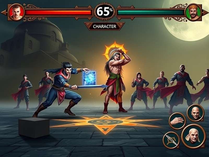 Shudra Combat Legend character selection screen