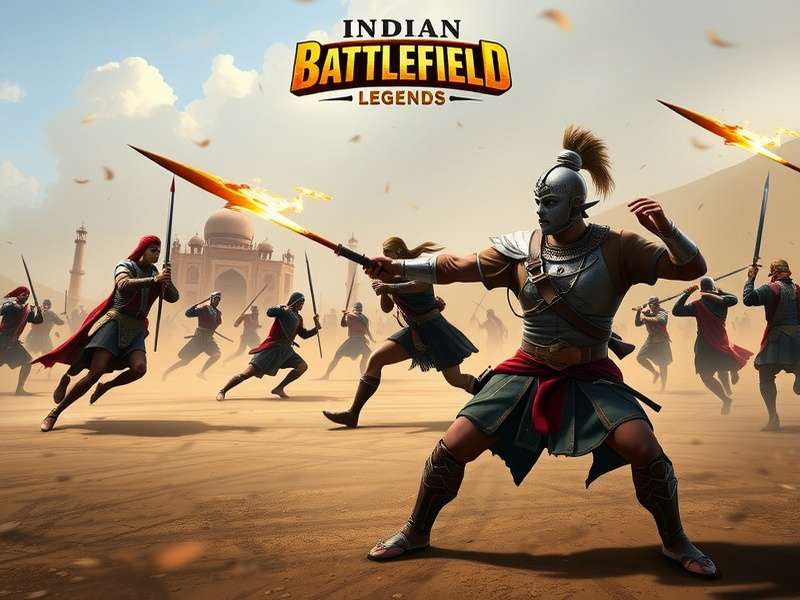 Indian Battlefield Legends showcasing various character abilities in action