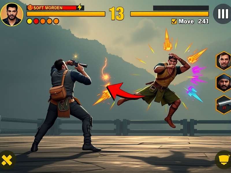 Indian Critical Combat character selection screen