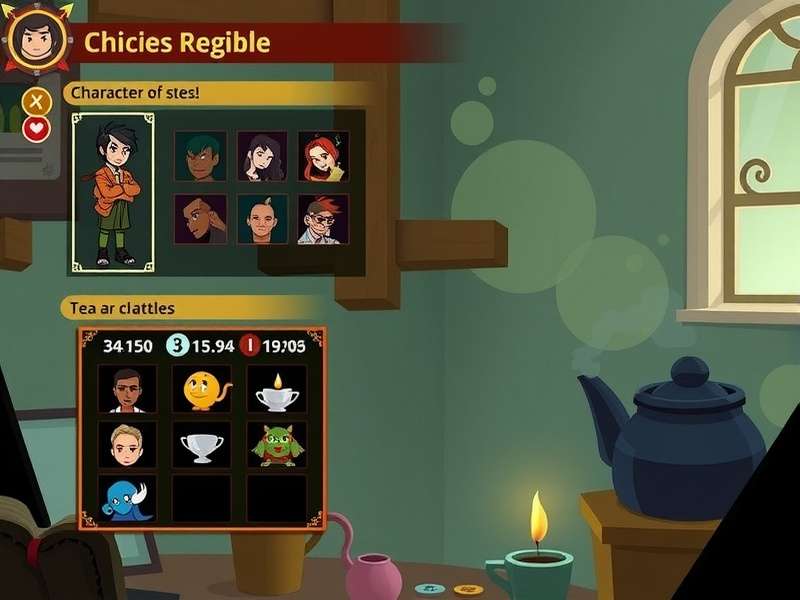 Chai Warrior Quest character selection screen showing diverse roster