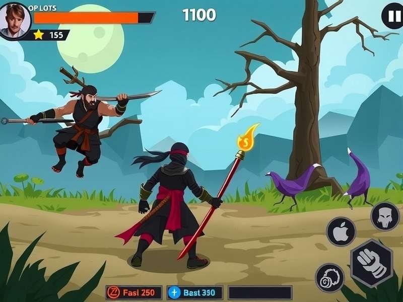Ninja Clash Gameplay Screenshot
