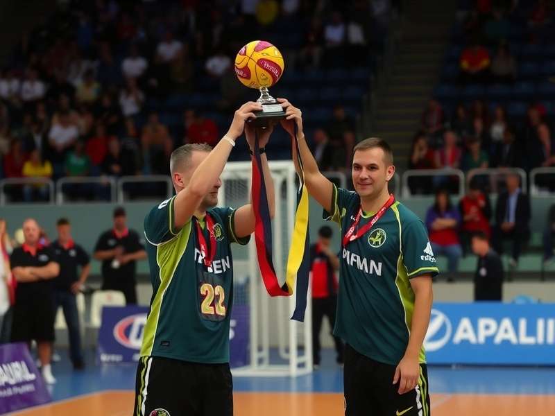 Handball Pro League IN match action