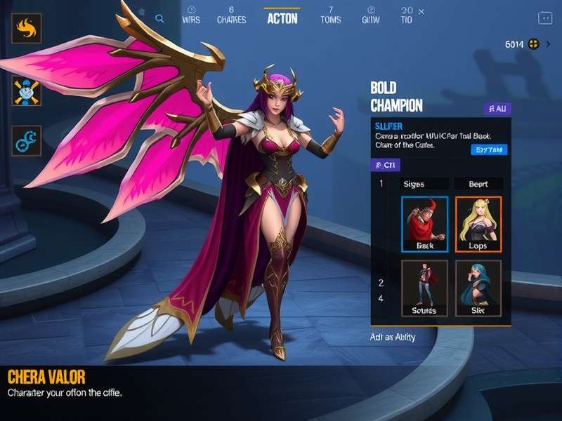 Bold Champion Chera Valor character ability showcase