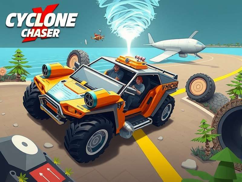 Cyclone Chaser X community event with players and developers
