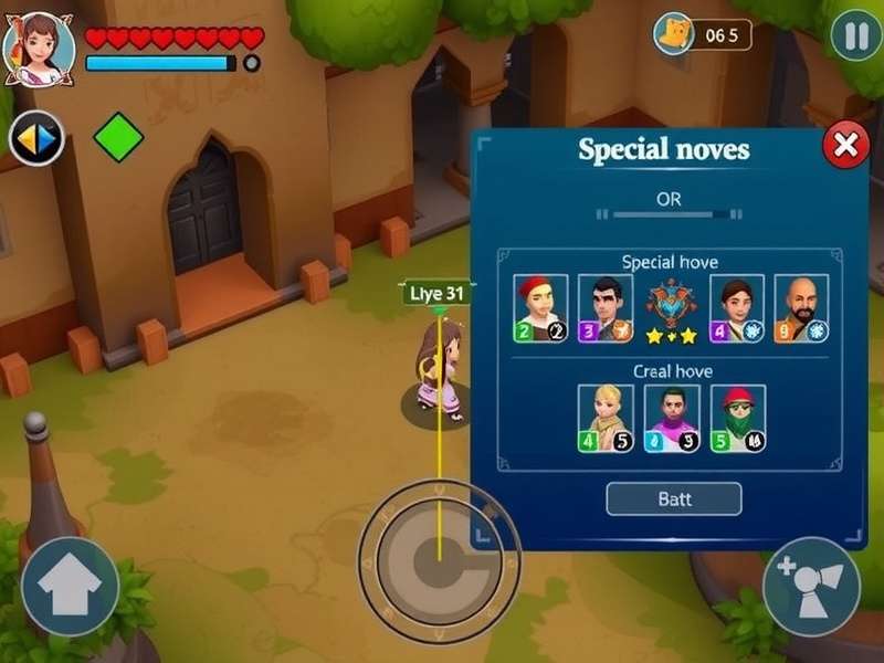 Laya Royal Adventure gameplay screenshot showing character exploration