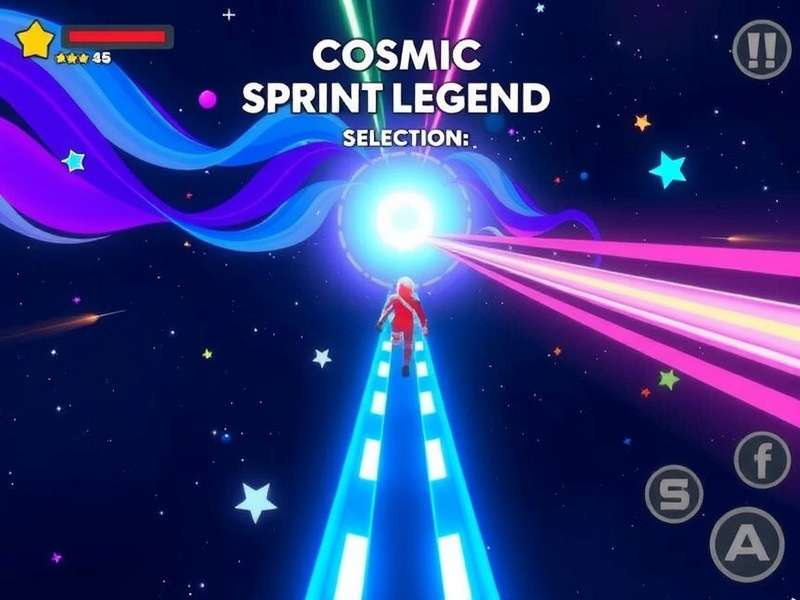 Cosmic Sprint Legend character selection screen