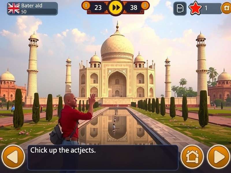 Taj Adventure Explorer gameplay showcasing Taj Mahal exploration