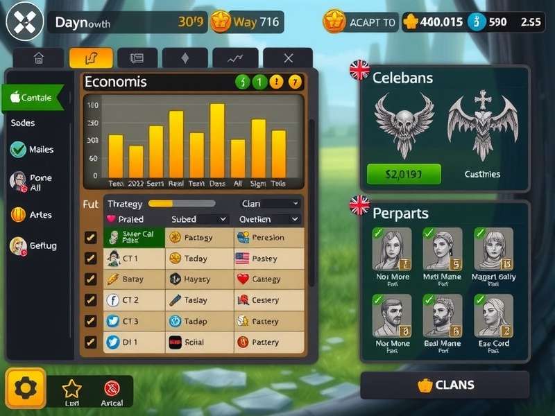 Money Mayhem Monarch strategy planning interface