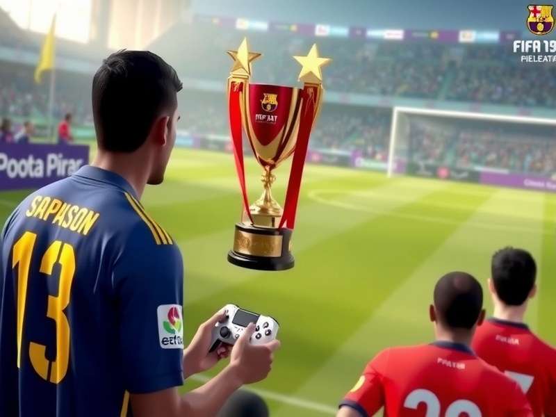 Kolkata FIFA Star player using advanced controller techniques