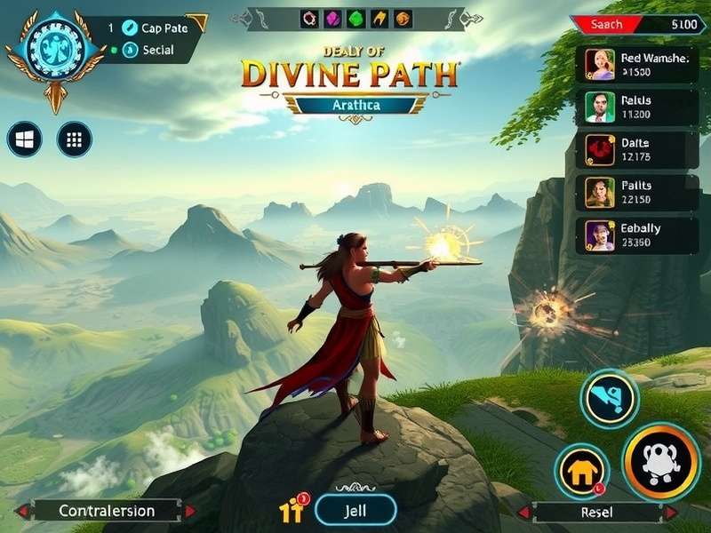 Divine Path Odyssey character customization screen showing diverse options