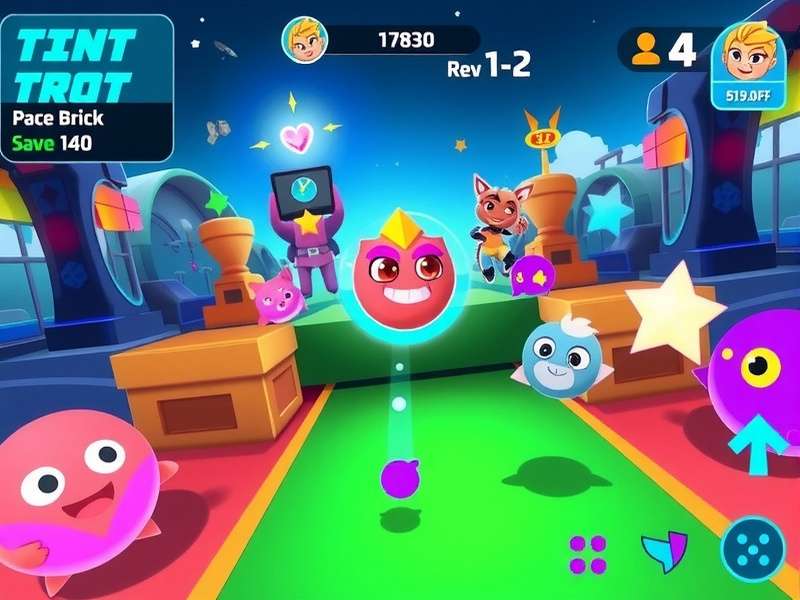 Tint Trot Brisk Blitz character designs and visual elements