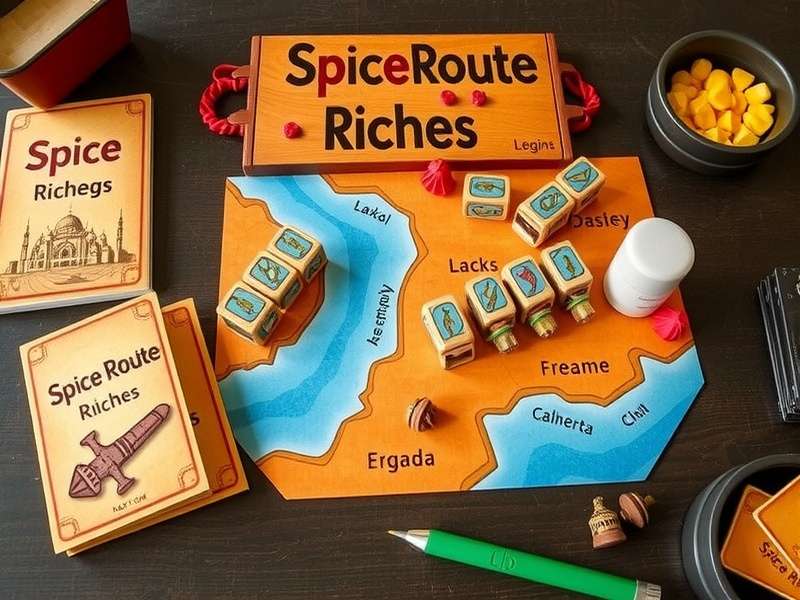 Spice Route Riches Gameplay Action