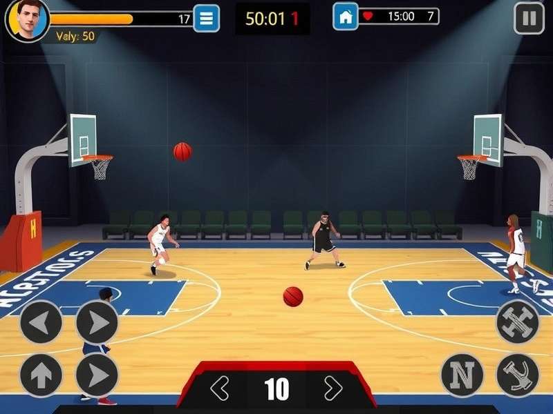 Hoops Havoc Hero control scheme illustration