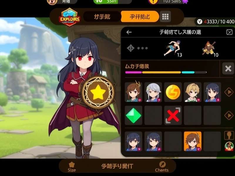 Anise Explorer S Honor gameplay screenshot showing character in action