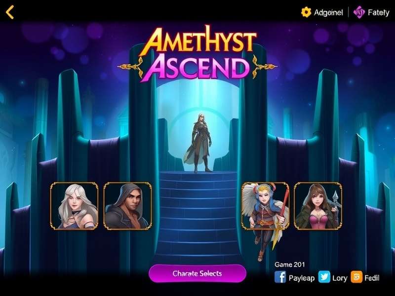 Amethyst Ascend Gameplay Screenshot