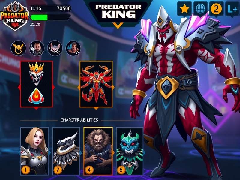 Predator King character abilities showcase