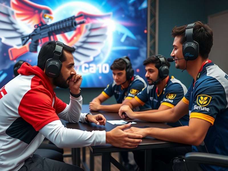 CSGO Indian Elite team competing in tournament