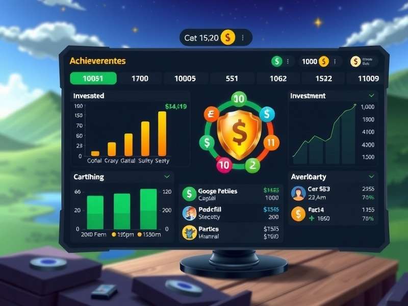 Income Journey Master achievement system and player progression