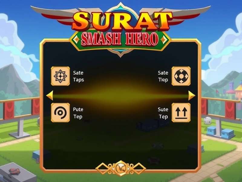 Surat Smash Hero Game Interface