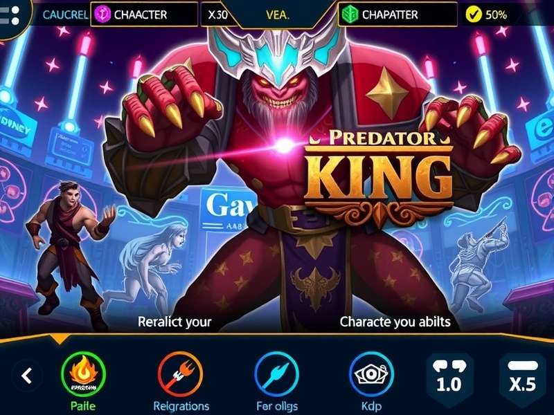 Predator King esports tournament scene