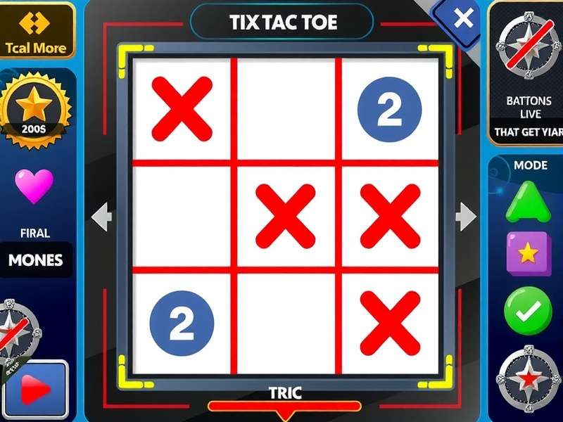 Different game modes available in Tic Tac Toe Supreme