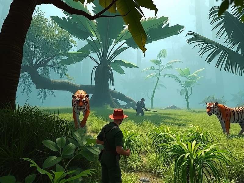 Tiger Trail Challenge multiplayer collaboration screenshot