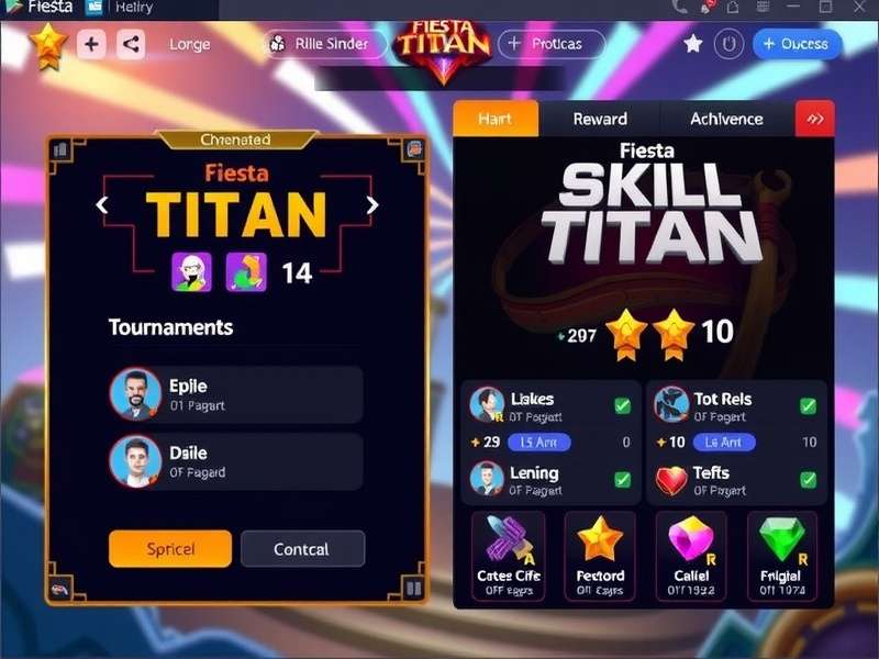 Fiesta Skill Titan tournament bracket and ranking system