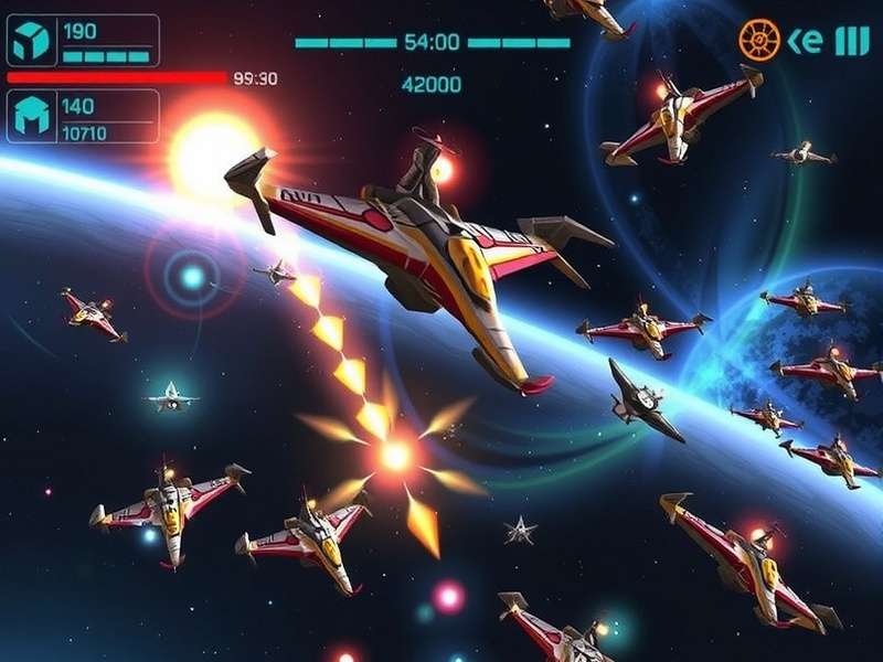 Stellar Nova Fighter character lineup showing diverse pilots