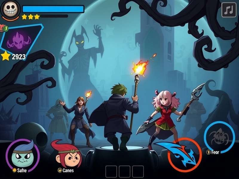 Development team working on Cursed Ghoul Hero game design