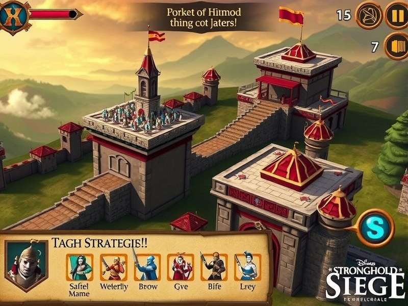 Bhima S Stronghold Siege strategy interface showing troop management