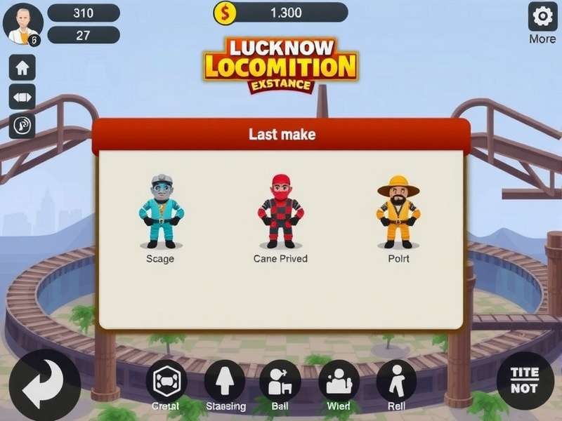 Lucknow Locomotion Game Interface