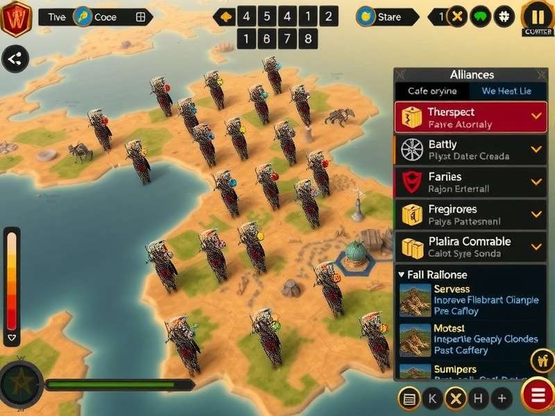 Polo Rajput War gameplay screenshot showing strategic battle formation