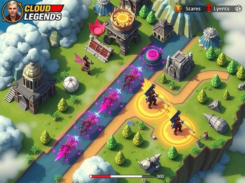 Cloud Combat Legends character roster showing diverse heroes