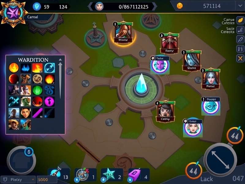 CL Champion S Arena gameplay screenshot showing character selection and battle interface