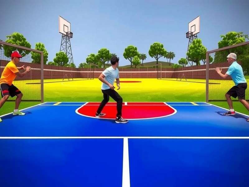 Basket Cricket Wizard court dimensions