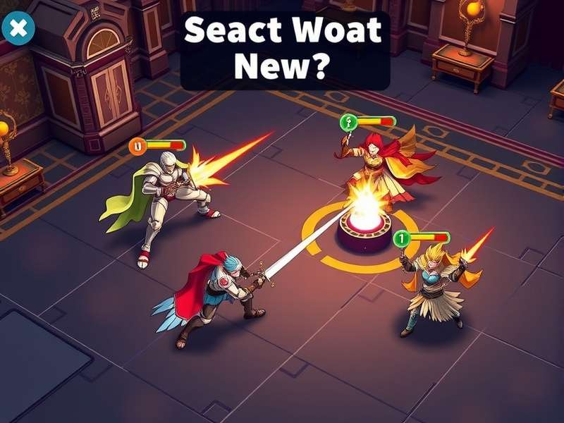 Arena Master character selection screen