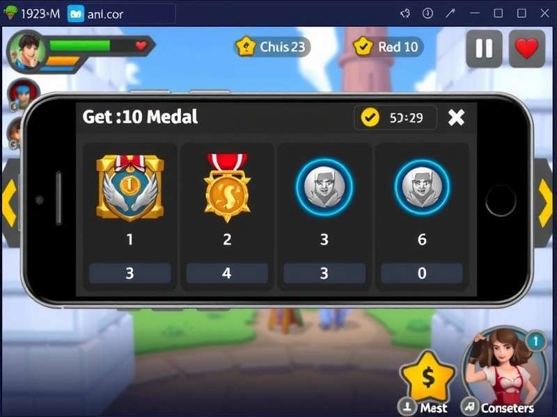 Strategic planning map for Lords Mobile Guild Medal conquest