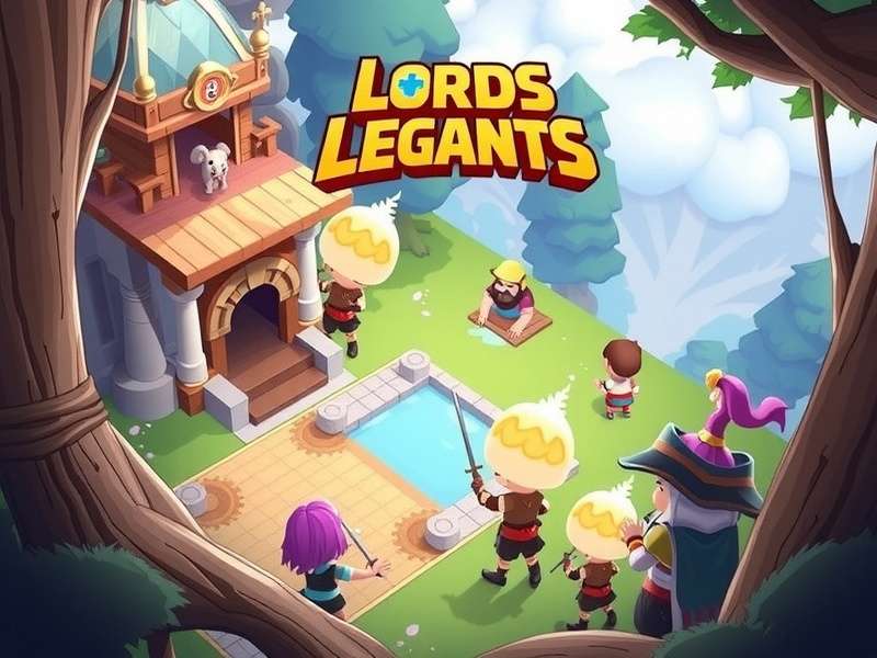 Lords Mobile game interface showing redemption code input screen on a mobile device