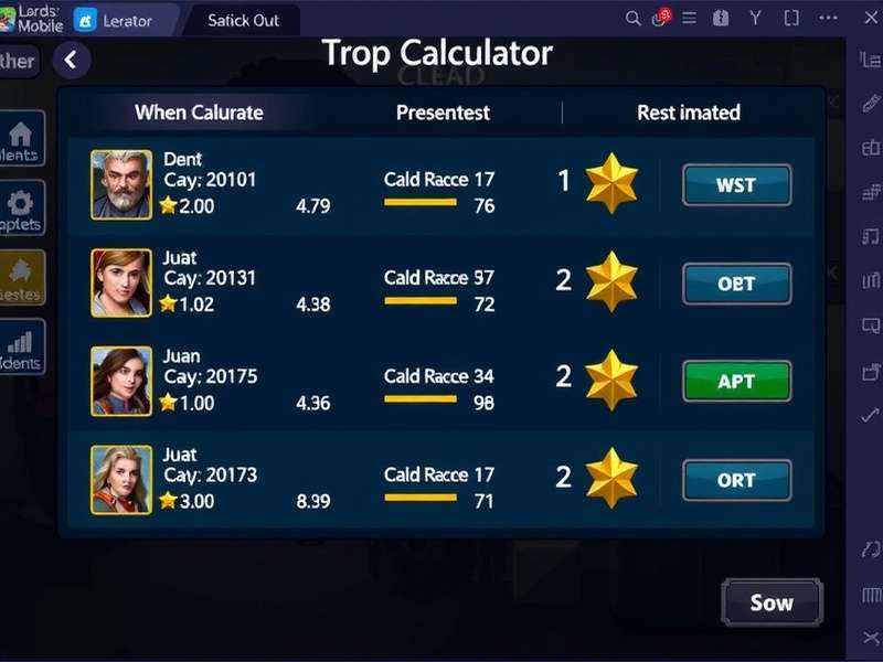 Strategic battle planning in Lords Mobile showing troops and castle