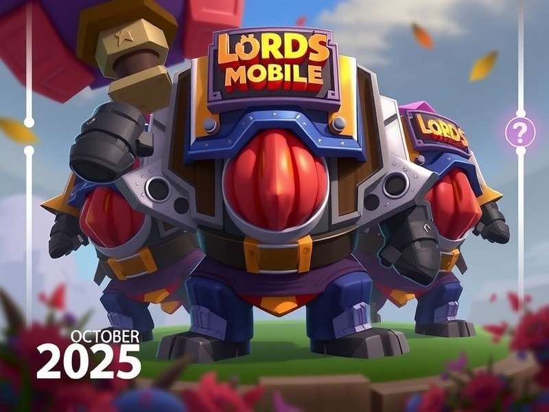 Lords Mobile October 2025 Halloween Event Scene