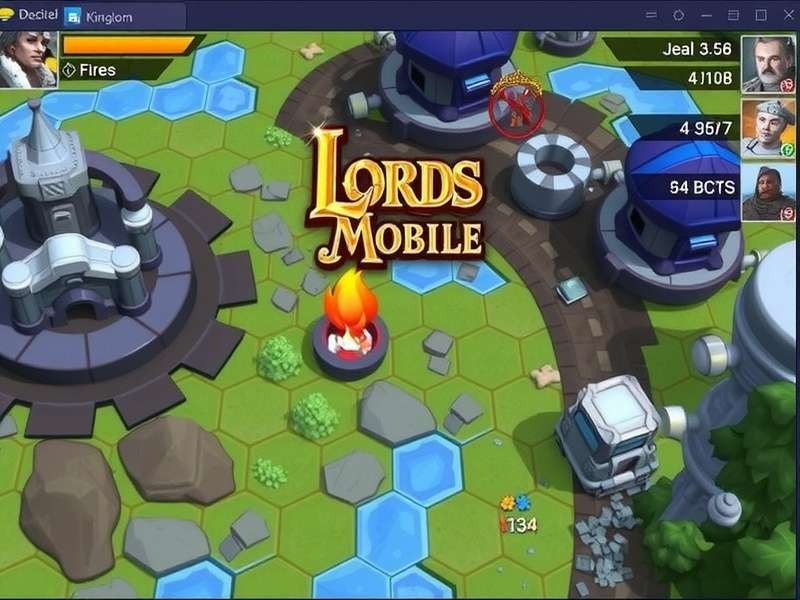 Data analytics dashboard showing game metrics