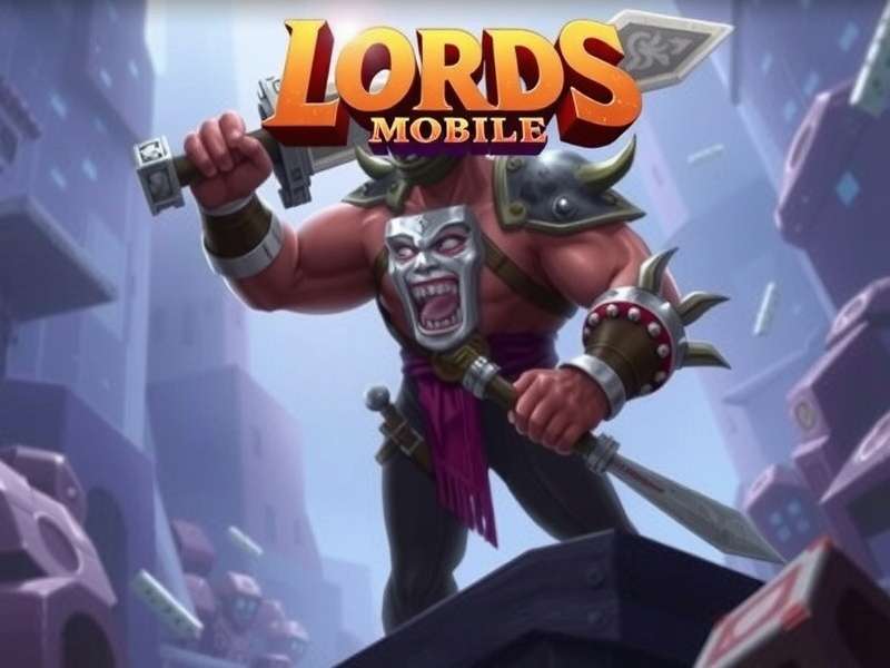 Massive Kingdom vs Kingdom battle scene from Lords Mobile