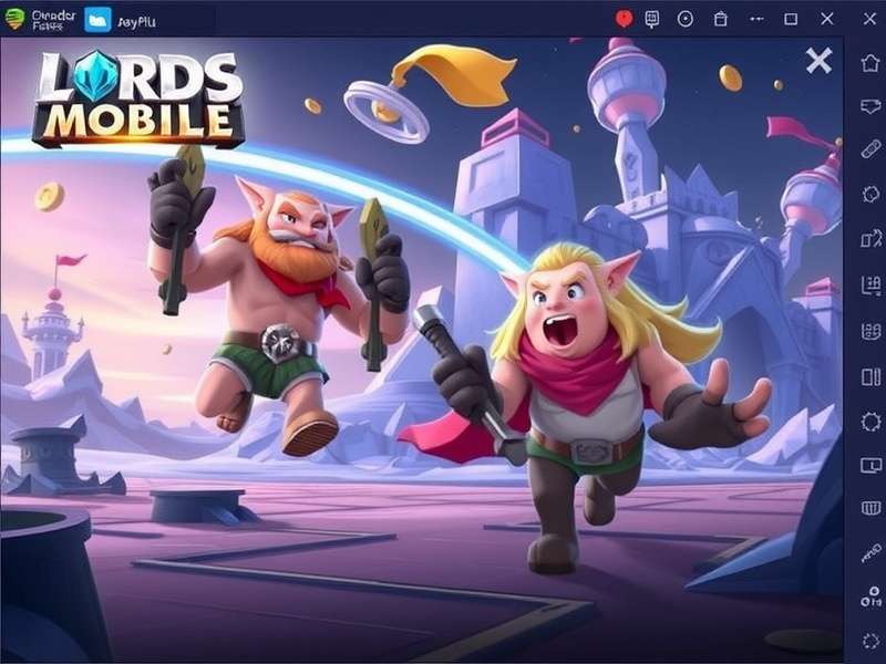 Lords Mobile latest update battle scene showing new heroes in action