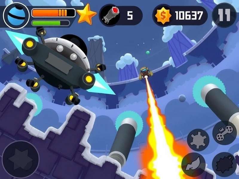 Lords Mobile battle scene showcasing troops and castle