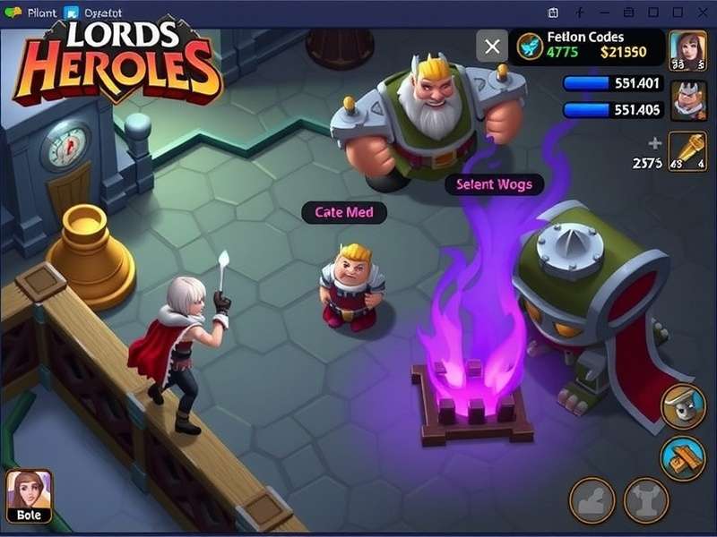 Lords Mobile Defensive Hero Formation Diagram